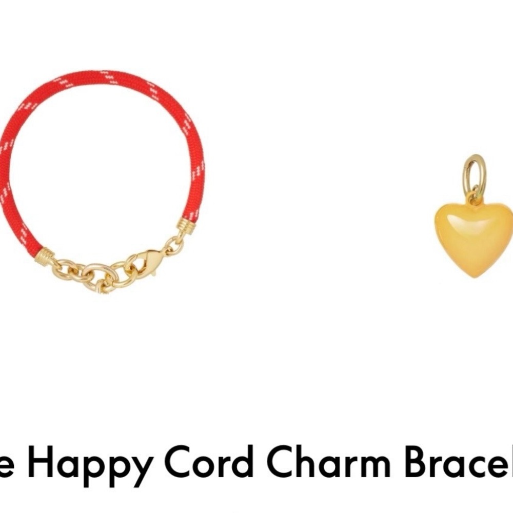 ROXANNE ASSOULIN The Happy Cord Charm Bracelet Green & Black